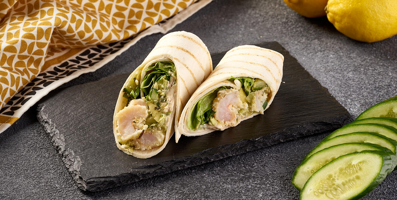 Милти: Ролл с креветками