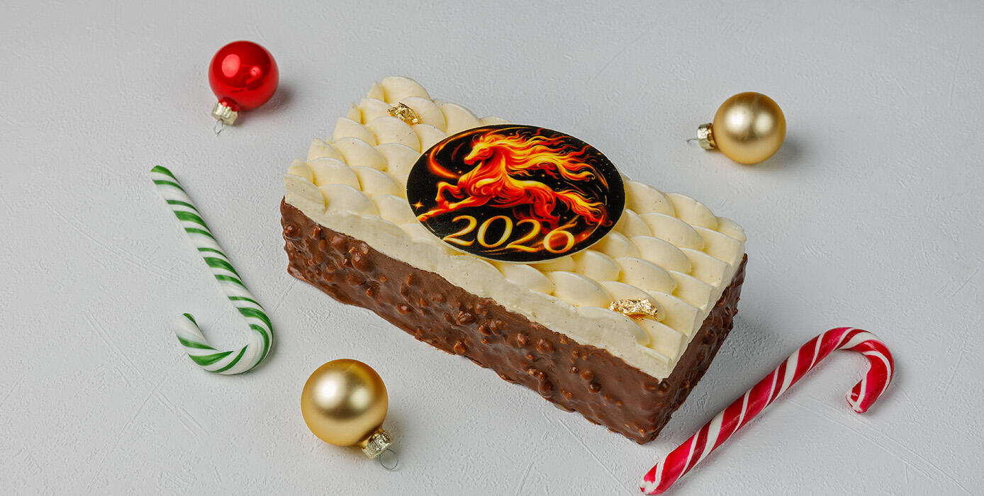 Милти: Новогодний торт «Сникерс»