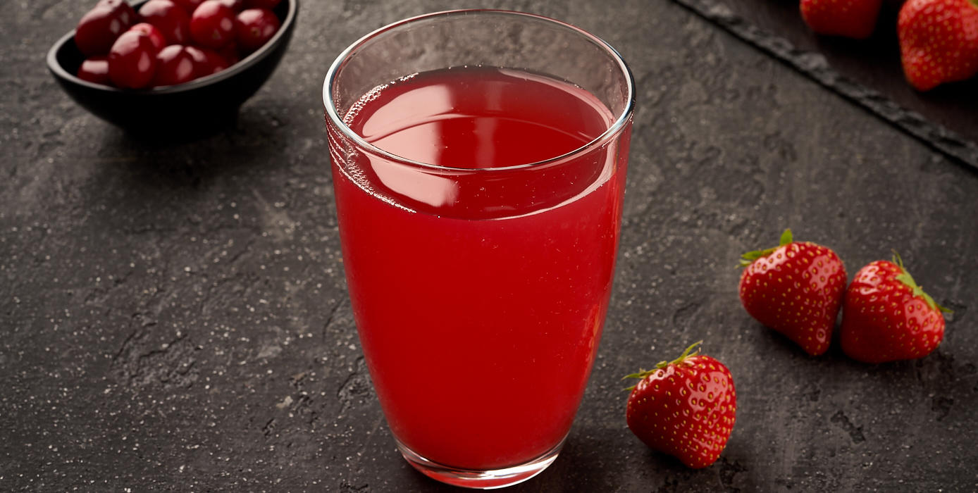 Милти: Напиток ягодный из малины, клубники и клюквы