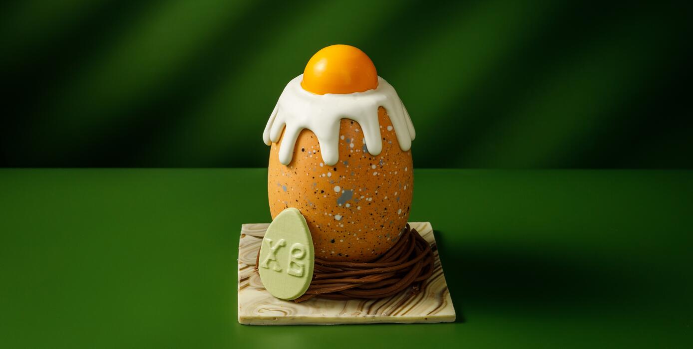 Милти: Пасхальное шоколадное яйцо