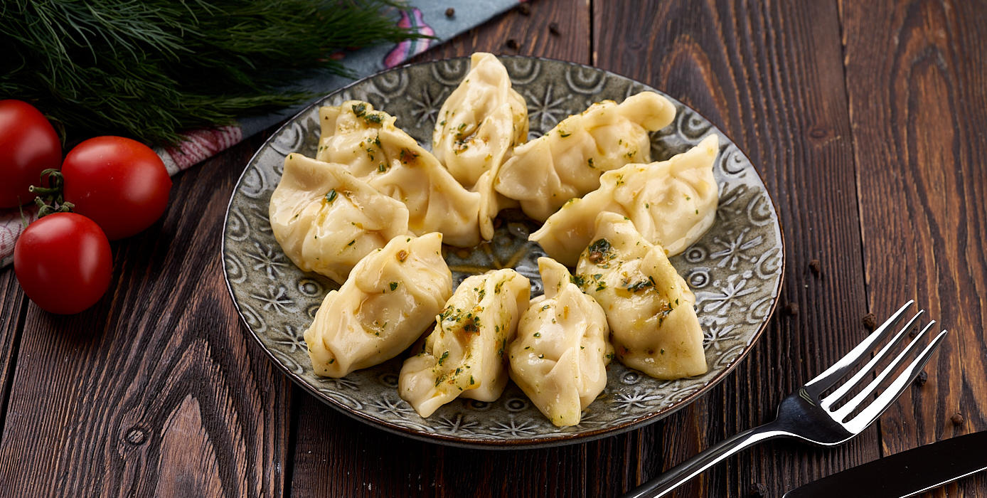 Милти: Пельмени с курицей и рикоттой