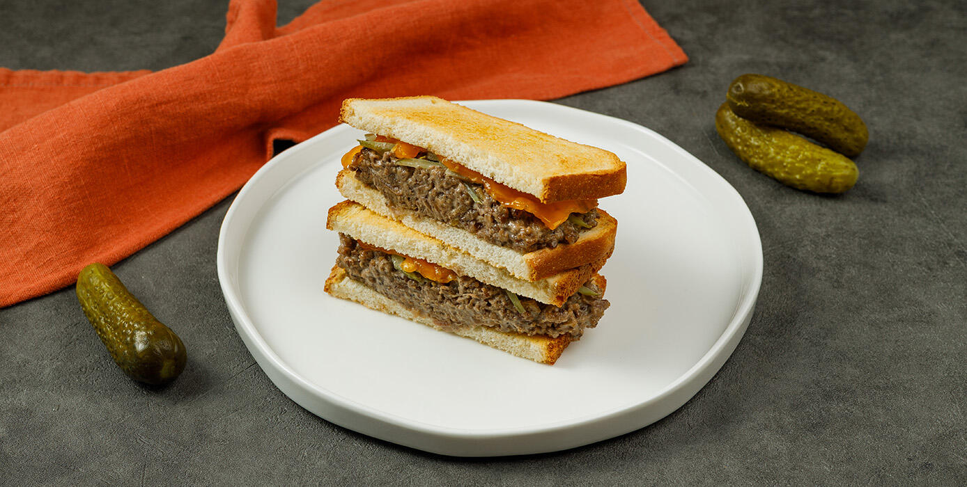 Милти: Сэндвич с говядиной и трюфельным соусом