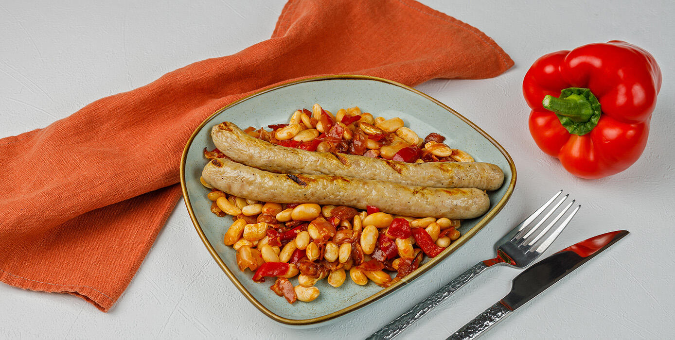 Милти: Кассуле с куриными колбасками